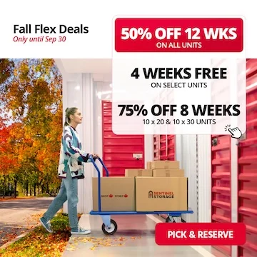 Sentinel Storage - Edmonton Yellowhead Trail Promotion