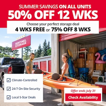 Sentinel Storage - Fort Saskatchewan Promotion